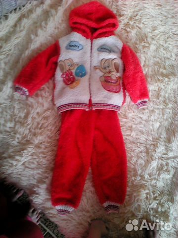 Тепленький костюмчик 1-2 года