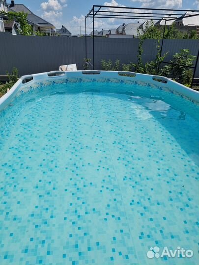 Каркасный бассейн bestway прямоугольный