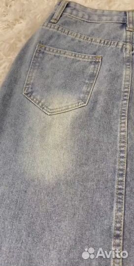 Юбка джинсовая 50 52