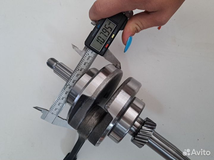 Коленвал 166fmm 250сс с балансирным валом