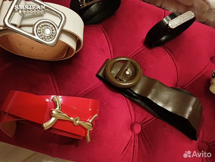 Ремни женские-разные цвета