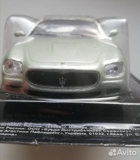 Модель Maserati quattroporte Суперкары