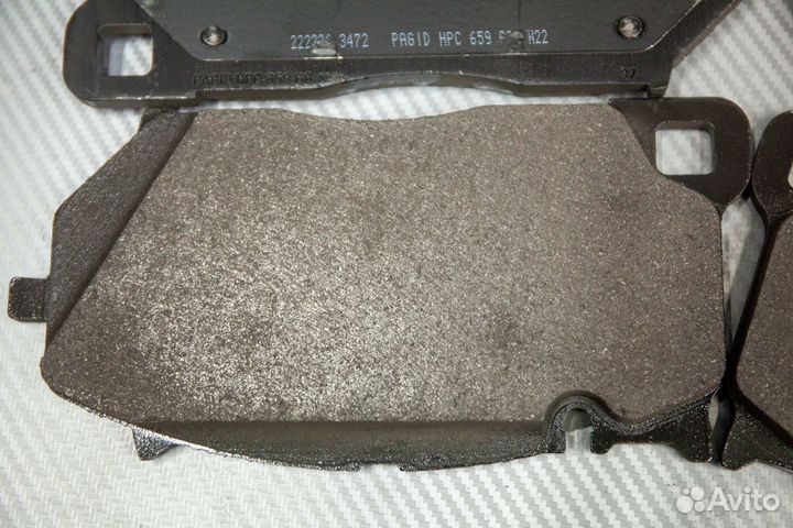 Тормозные колодки CCB Porsche, передние