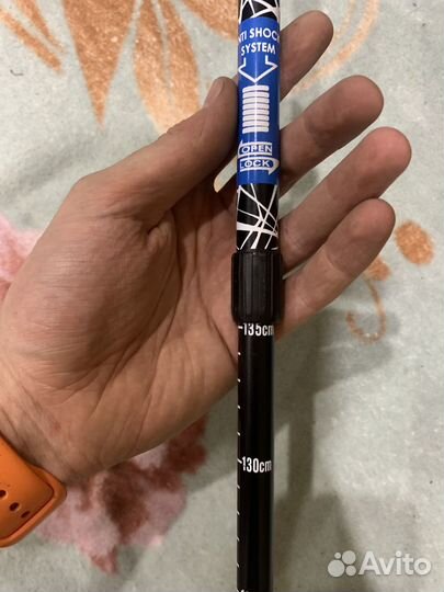 Палка и наконечники для скандинаской хозьбы, 1 шт