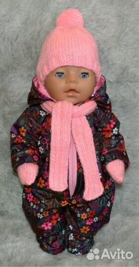 Вязание. Одежда для куклы baby born. Пошаговый мастер-класс