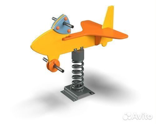 Качалка на пружине для детской площадки