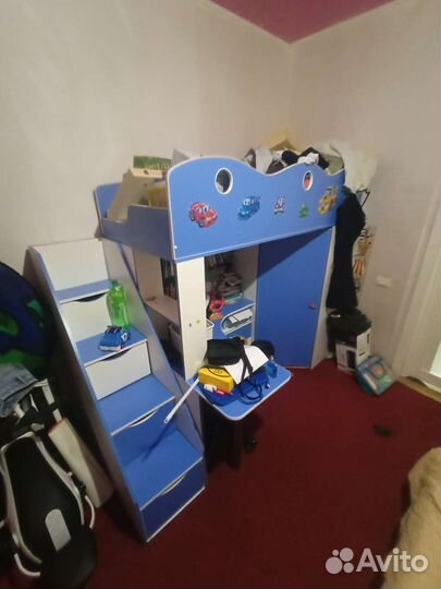 Детская кровать чердак