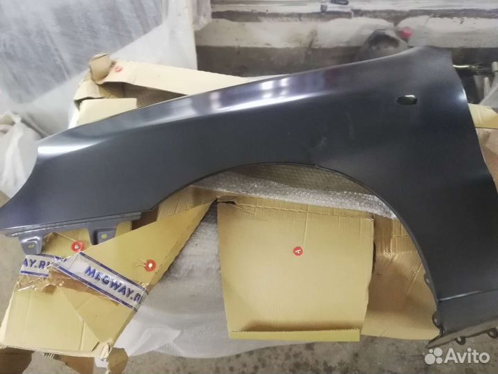 Крыло передние правое шевроле ланос