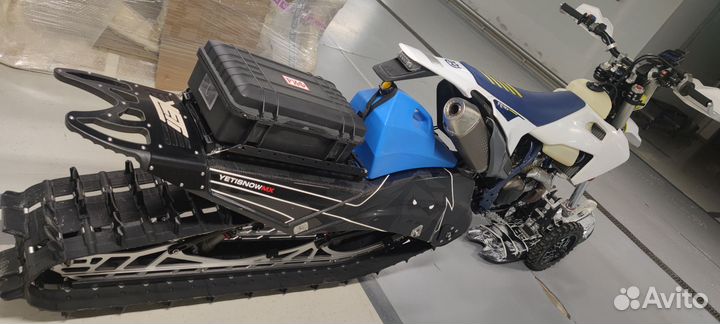 Сноубайк Husqvarna FE 501 + yeti