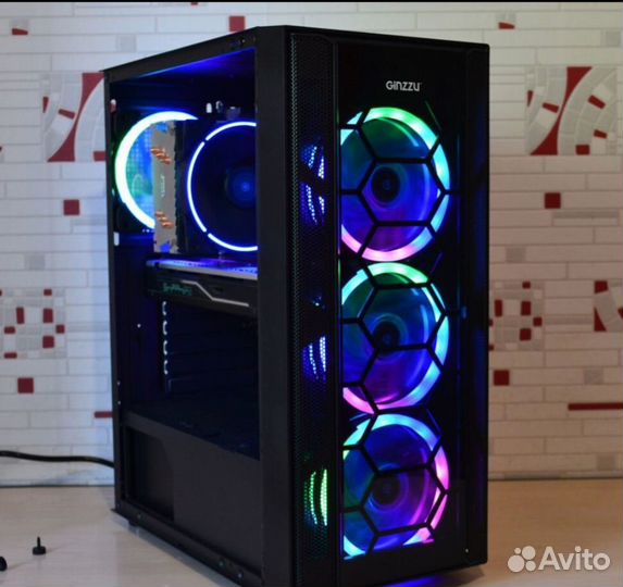 Игровой компьютер 12 ядер /16 Гб озу/ RX 580 8gb