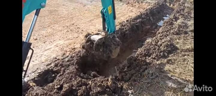 Услуги миниэксковатора