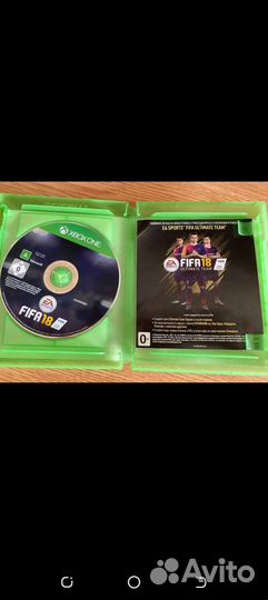 Игра для приставки xbox one FIFA 18