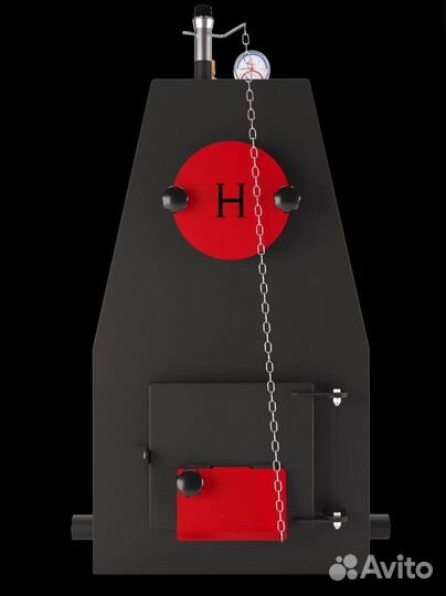 Твердотопливный котёл 8 квт