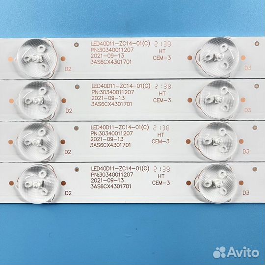 Подсветка для телевизора JVC, Haier, Mystery 40