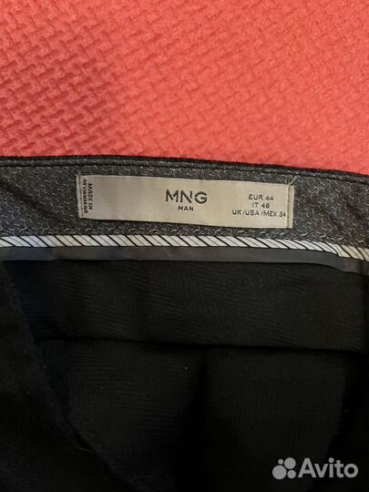 Брюки шерстяные Mango man