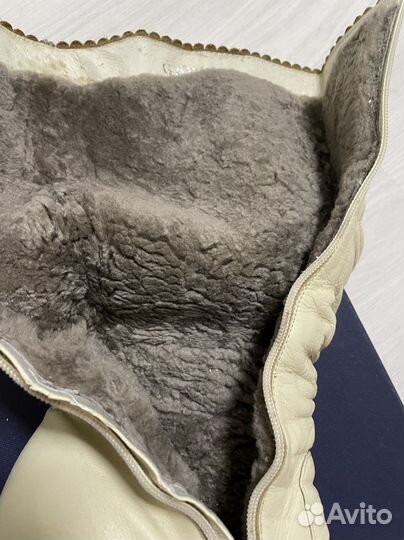 Сапоги зимние нат кожа мех 40