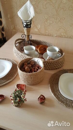 Корзина для хранения, плетёная корзина