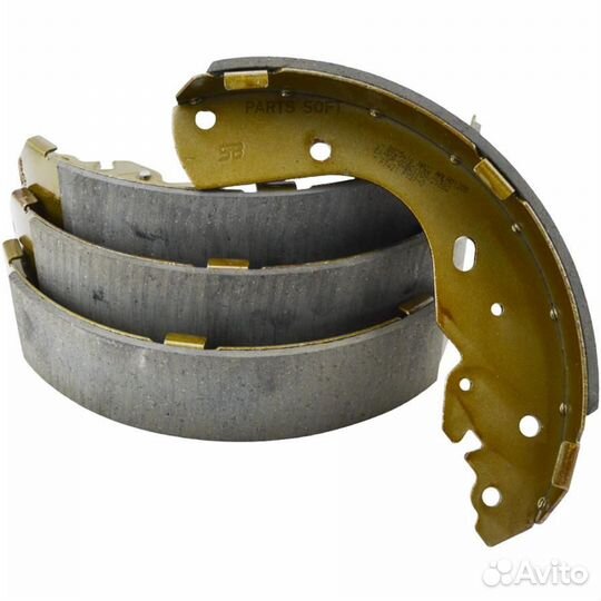 Колодки барабанные ford ranger 2.5 1999 - 2006 ford ranger 2.2 2011 - по mazda B-serie 2.5 1999 - 20