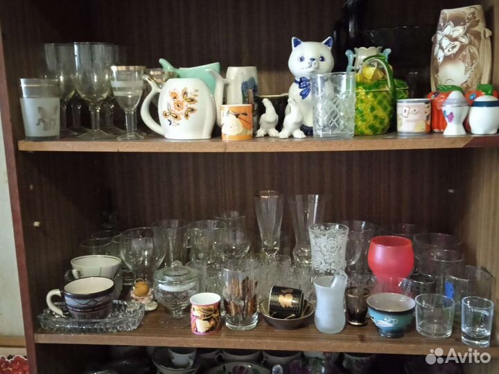 Бокалы, фужеры, кружки СССР