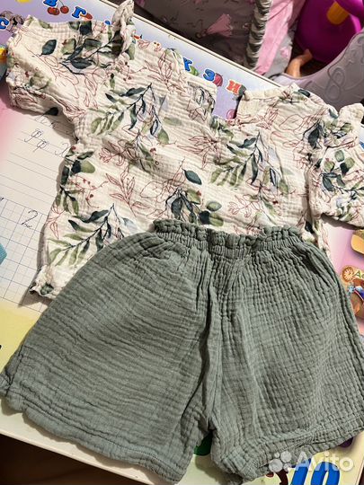 Костюм из муслина детский