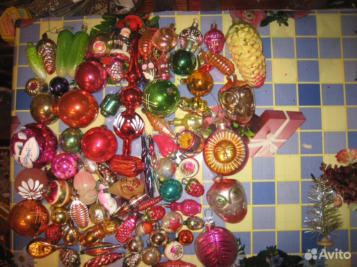 Елочные игрушки из с. с. с. р