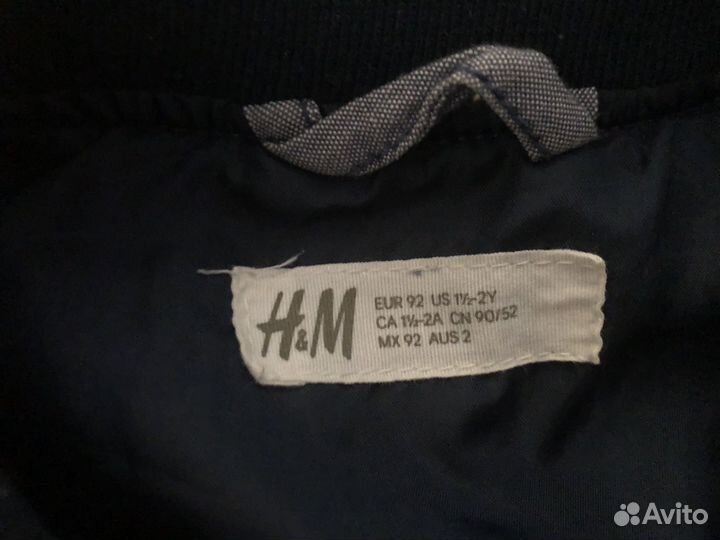 Одежда на мальчика 2-3 года H&M puma under armour