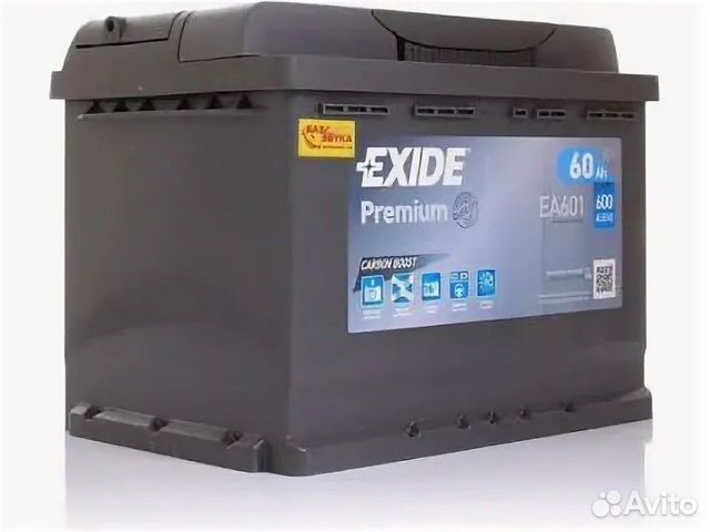 Аккумулятор exide Premium 60a/ч