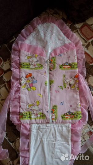 Конверт на выписку летний