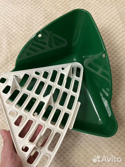 Угловой туалет