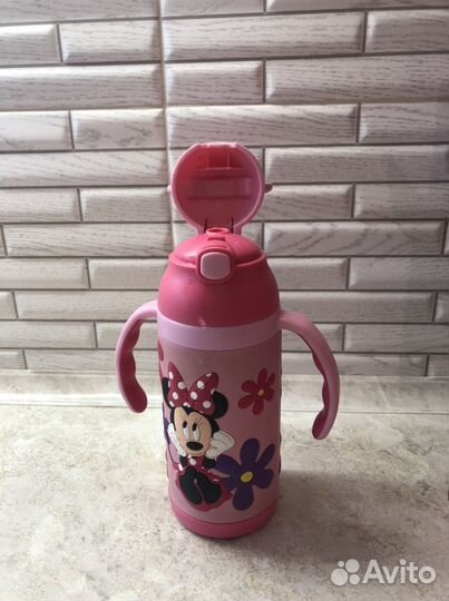 Термос бутылочка для девочки