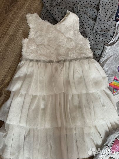 Вещи пакетом на девочку 104 110