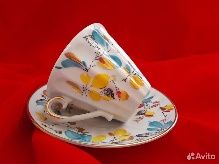 Чайная пара фарфор