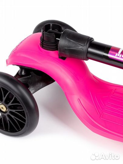 Самокат детский baby розовый
