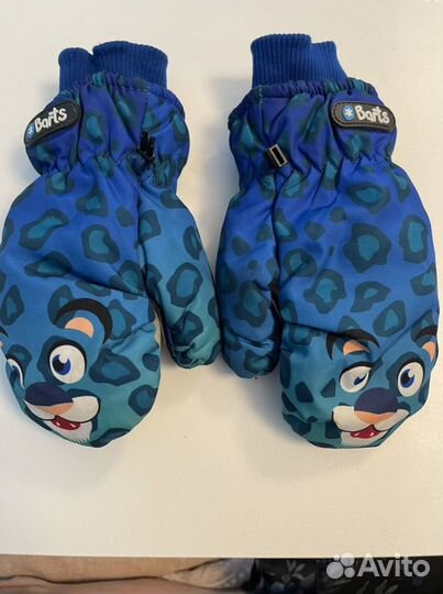 Варежки зимние детские