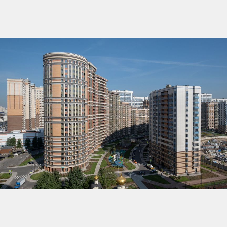 2-к. квартира, 53,1 м², 4/16 эт.