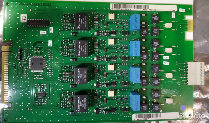 Абонентская плата TLA4 от офисной атс Siemens Hico