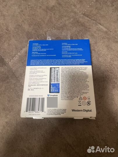 Ssd wd blue 500gb
