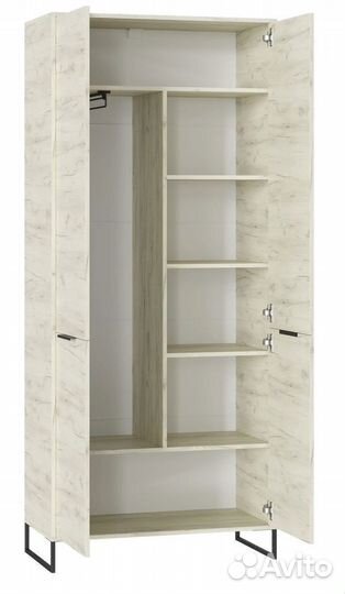 Лофт Прихожая Комплектация 1 Дуб Крафт Белый