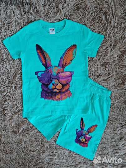 Костюм шорты и футболка 110 116 122 128