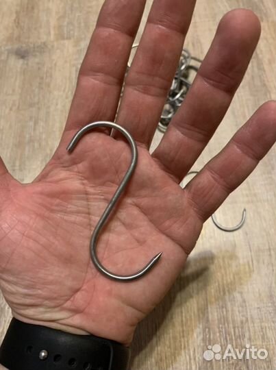 Крючки из нержавейки для копчения и подвешивания к