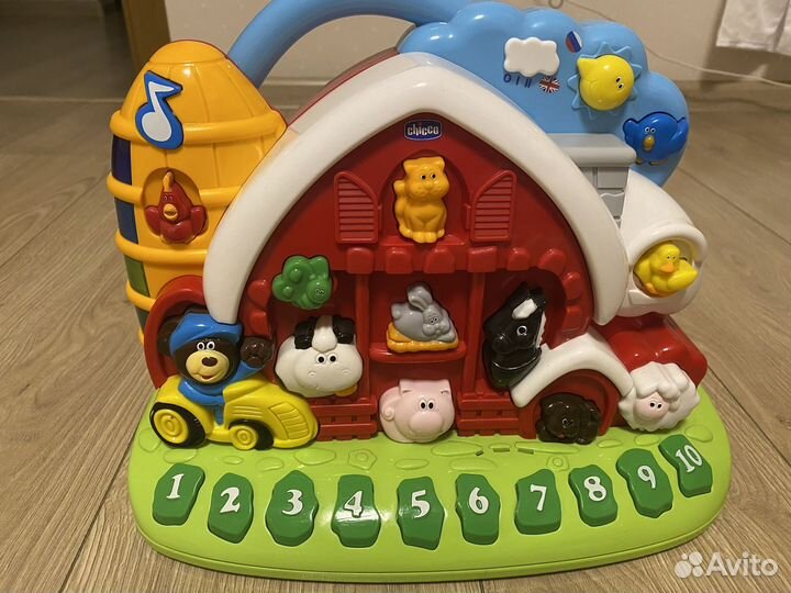 Игрушки Chicco кухня и мобиль ферма