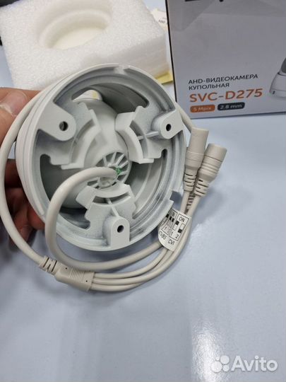 5 Mpix 2.8mm UTC/DIP видеокамера AHD