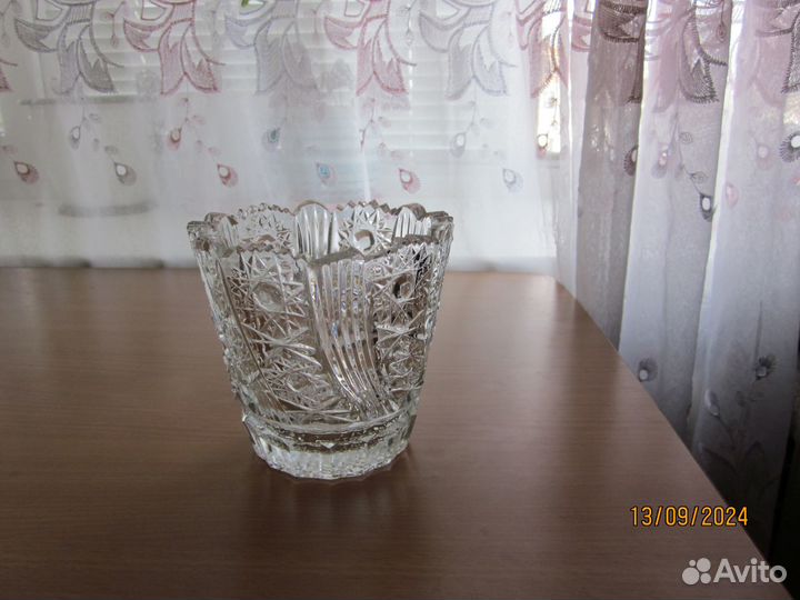 Ваза хрустальная СССР