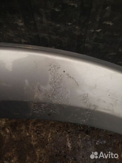 Накладка задняя правая Mitsubishi L200 06-16