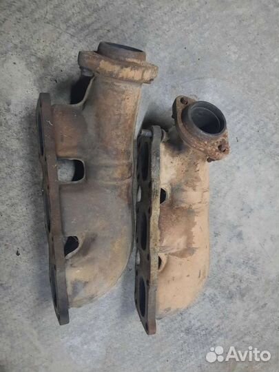 Выпускной коллектор на mercedes с двс m104