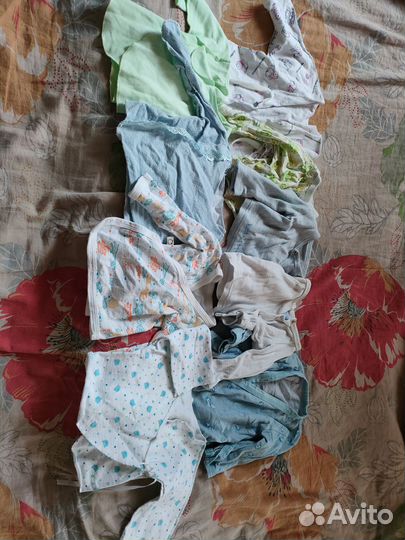 Одежда для новорожденных пакетом 56-62