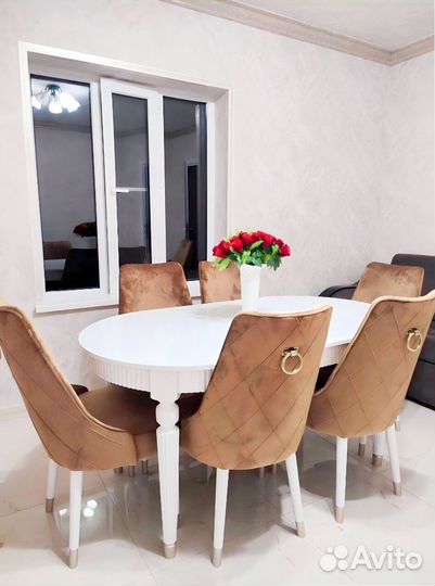 Кухонный стол и стулья, наше производство