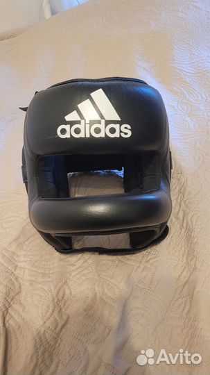 Боксерский бамперный шлем Adidas