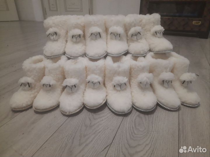 Чуни из овчины