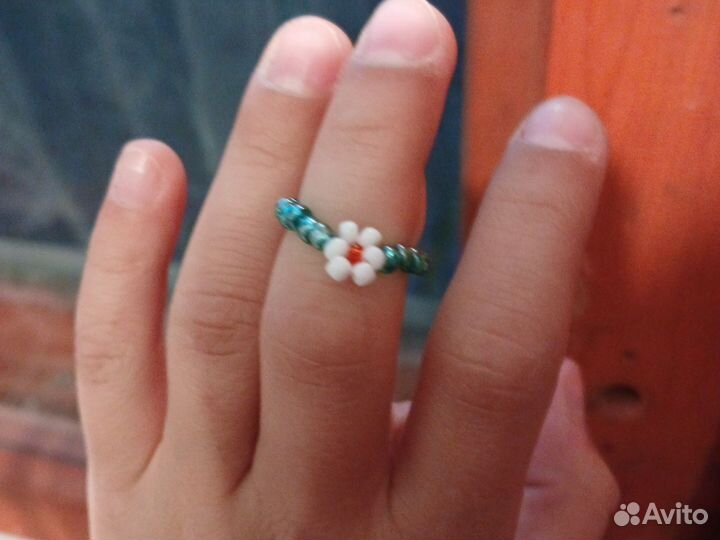 Колечки из бисера